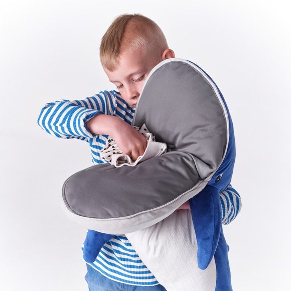 New ! IKEA BLAVINGAD Soft Toy Blue Whale 40" X Large - Picture 6 of 6